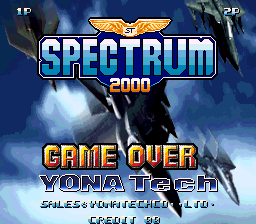 Spectrum 2000 (Euro) Title Screen